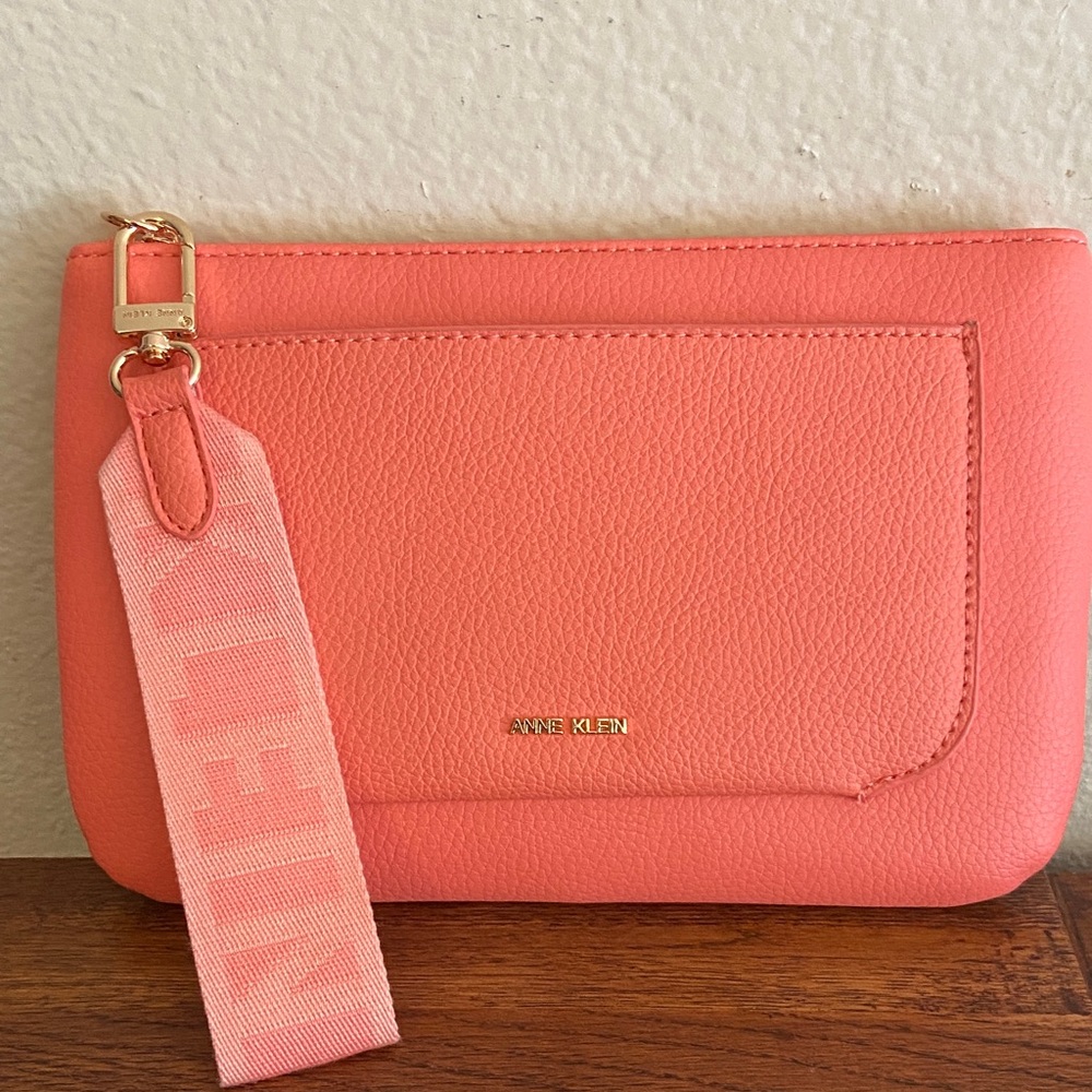 NWTs Anne Klein Coral Wristlet